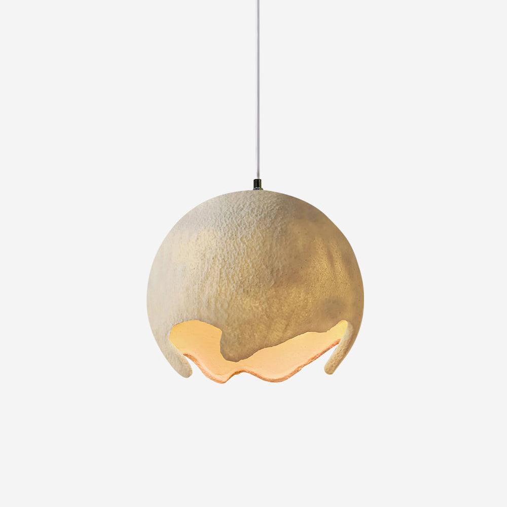 Lustre suspenso em resina wabi-sabi Patrick