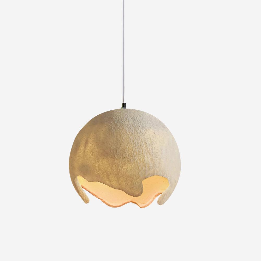 Lustre suspenso em resina wabi-sabi Patrick
