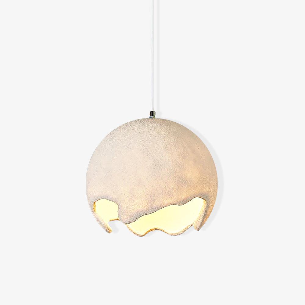 Lustre suspenso em resina wabi-sabi Patrick