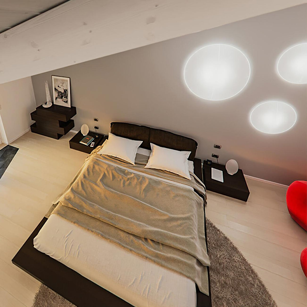 Linivelia minimalistinen kangasseinävalaisin