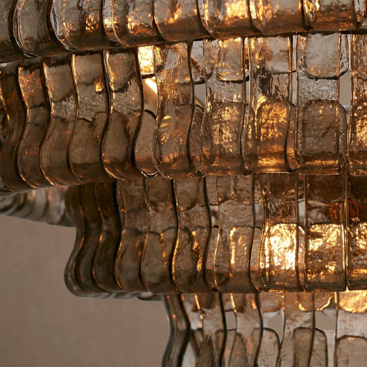 Candeeiro de teto de lustre redondo Venetia