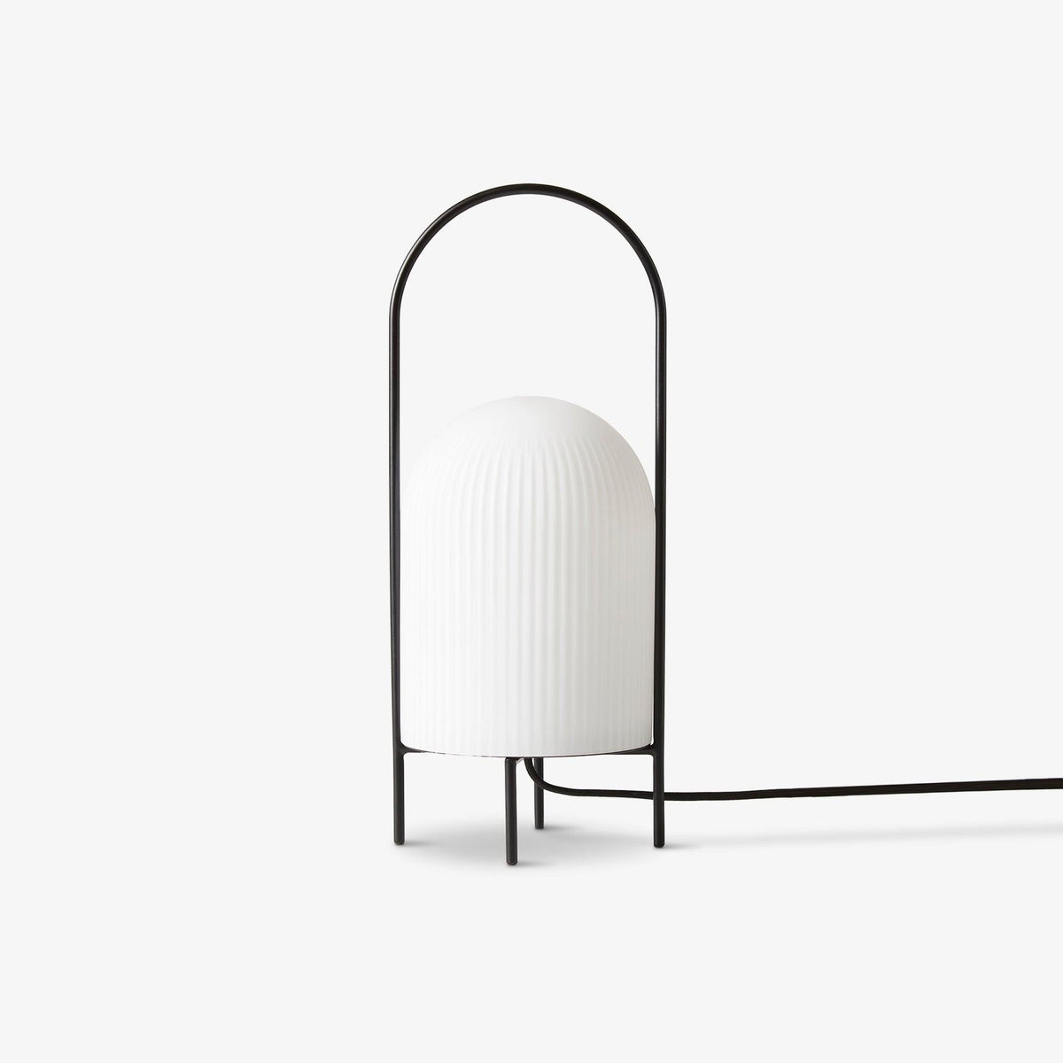 Firaie minimalistisk bordlampe i glas