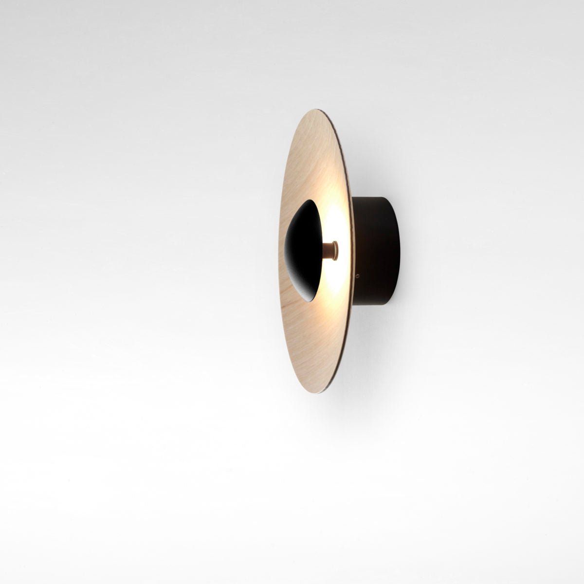 Ginger modern minimalistisk rund vägglampa