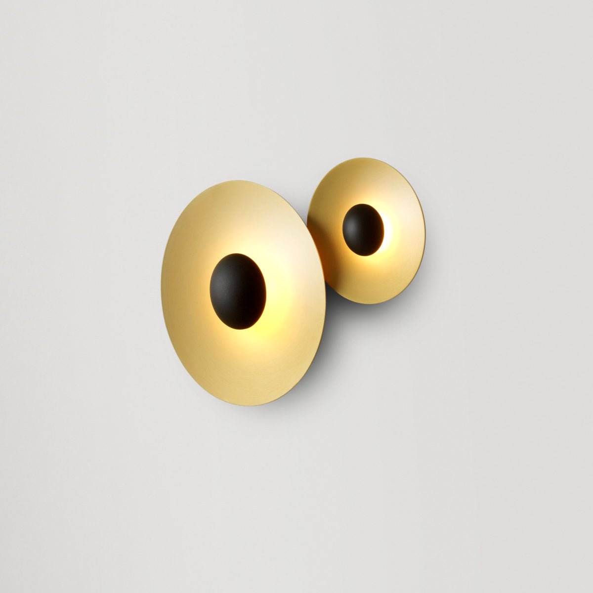 Ginger modern minimalistisk rund vägglampa