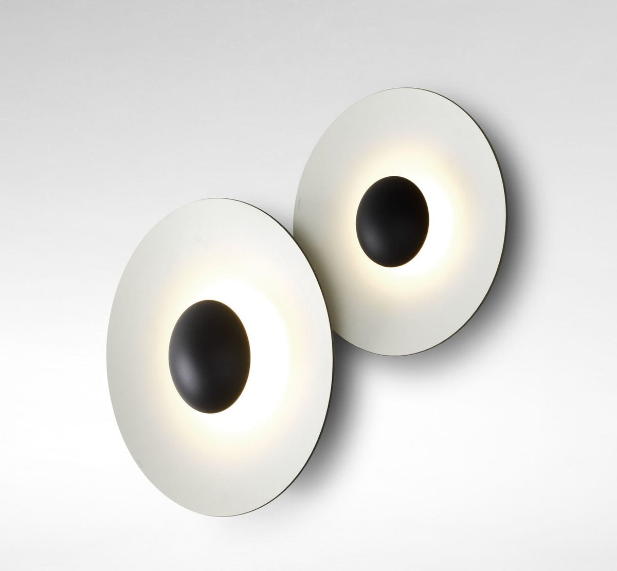 Ginger modern minimalistisk rund vägglampa