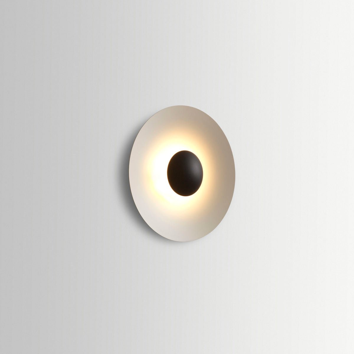 Ginger modern minimalistisk rund vägglampa