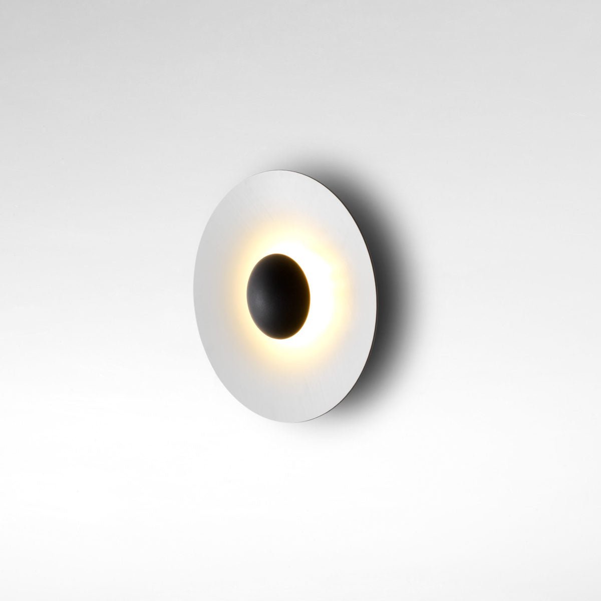 Ginger modern minimalistisk rund vägglampa