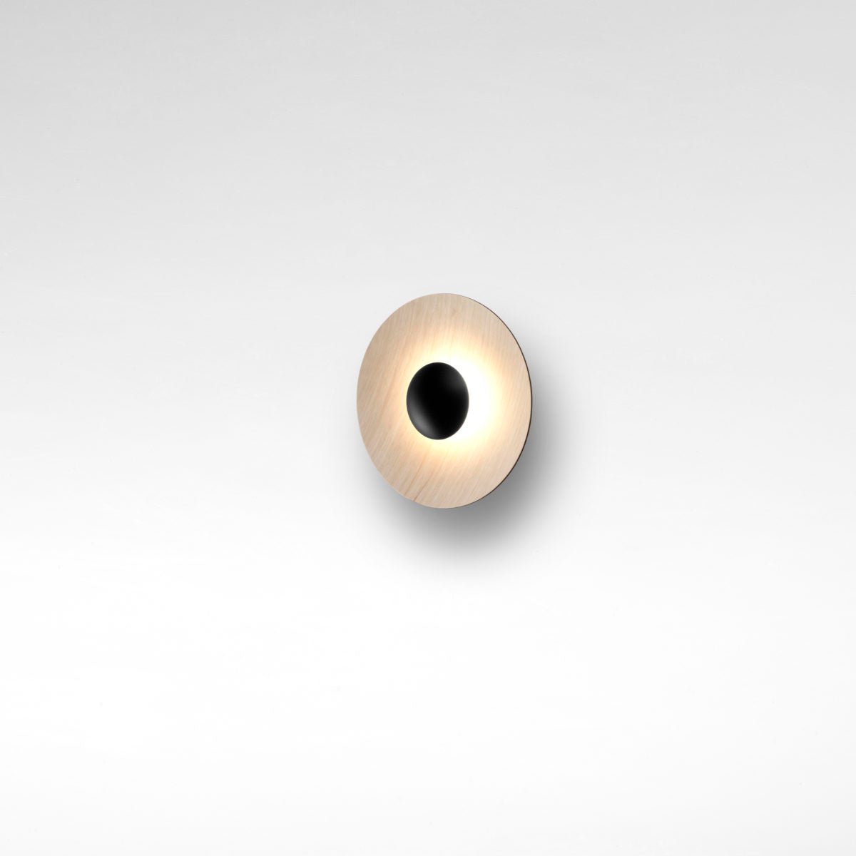 Ginger modern minimalistisk rund vägglampa