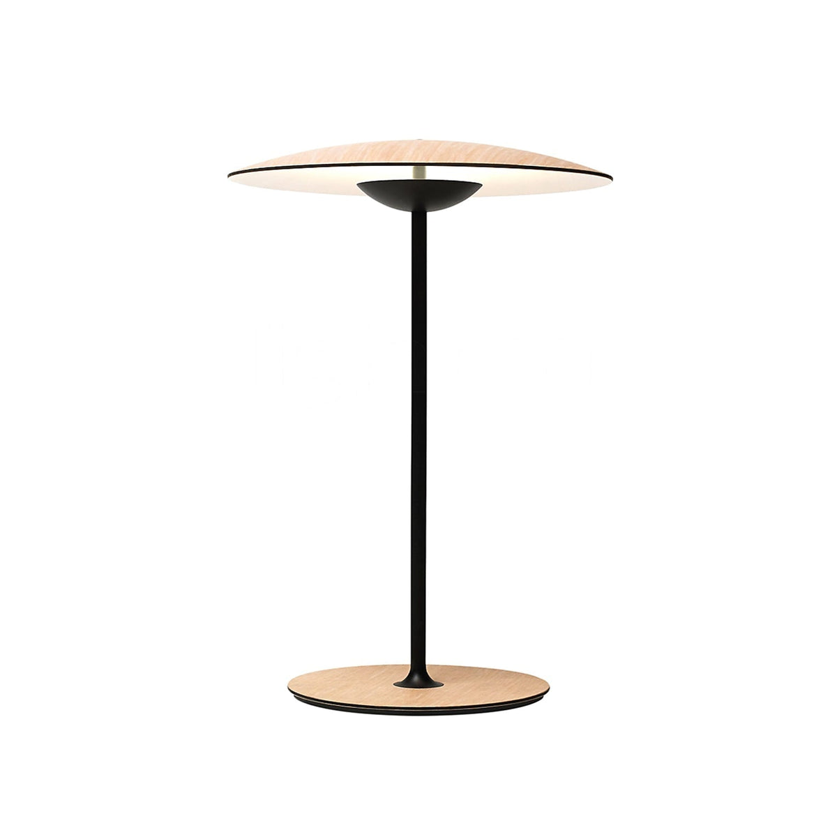 Candeeiro de mesa Elaarelia fino e minimalista