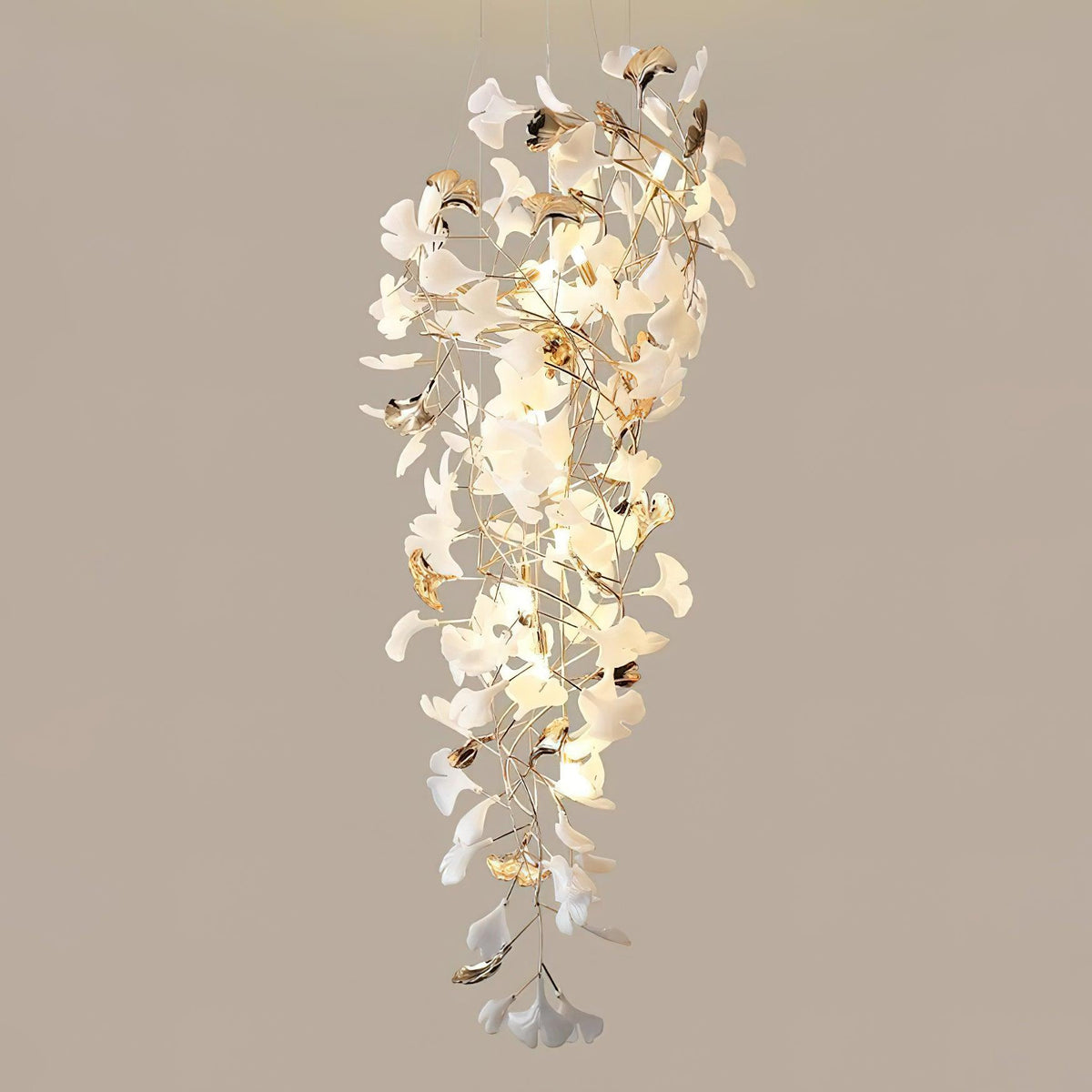 Claire luksus-gingko-lysekrone