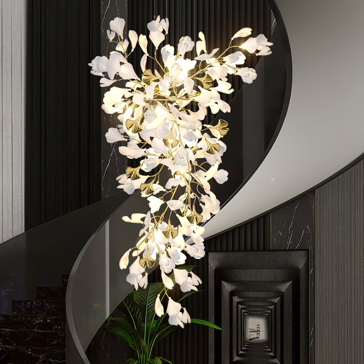 Calaena gingko-lysekrone