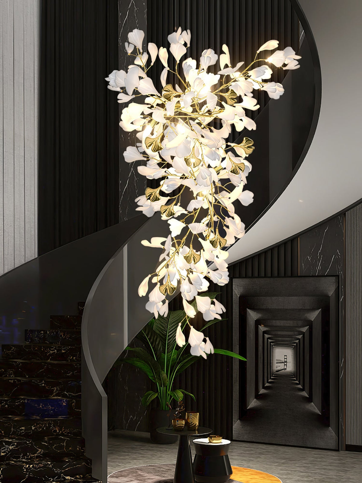 Calaena gingko-lysekrone