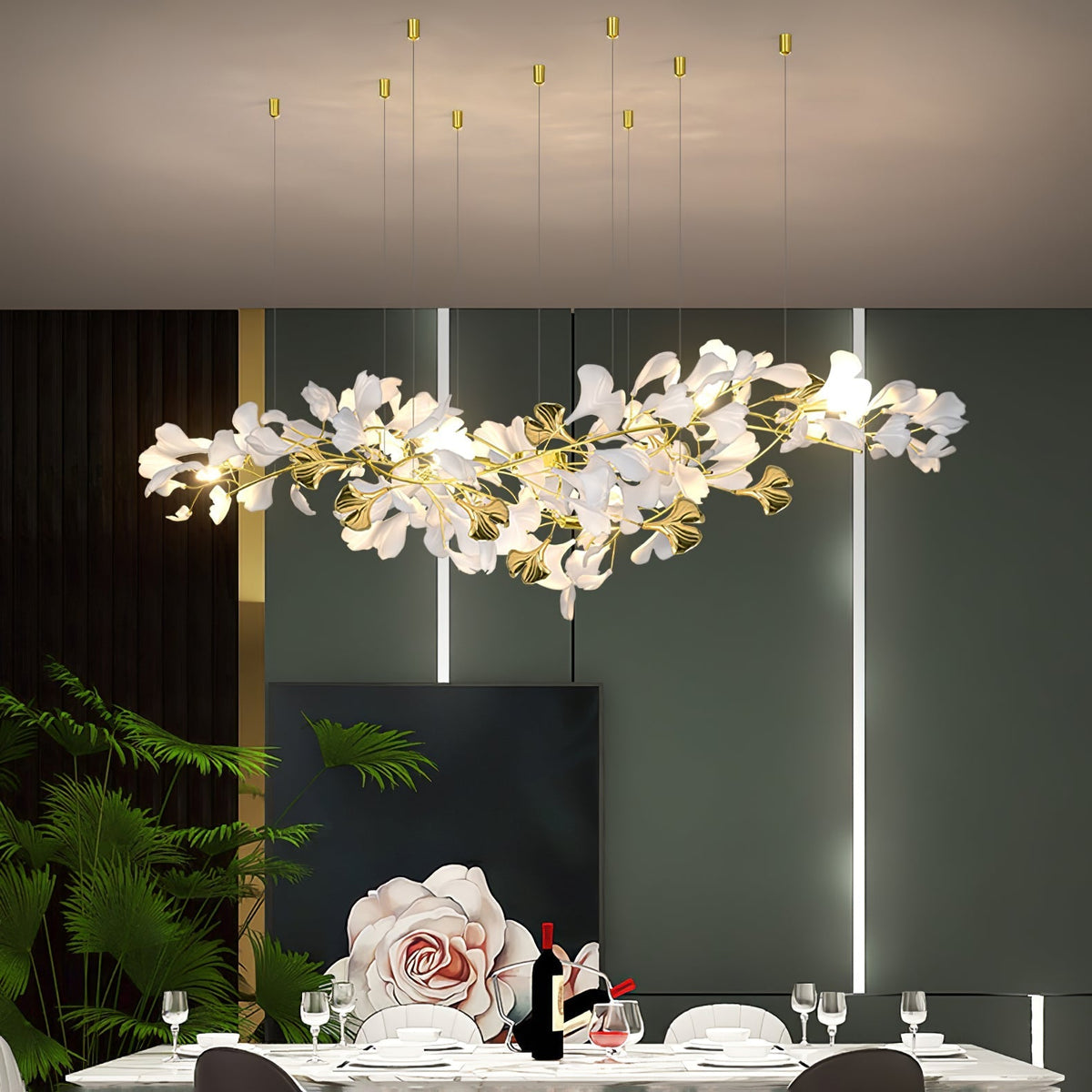 Calaena gingko-lysekrone