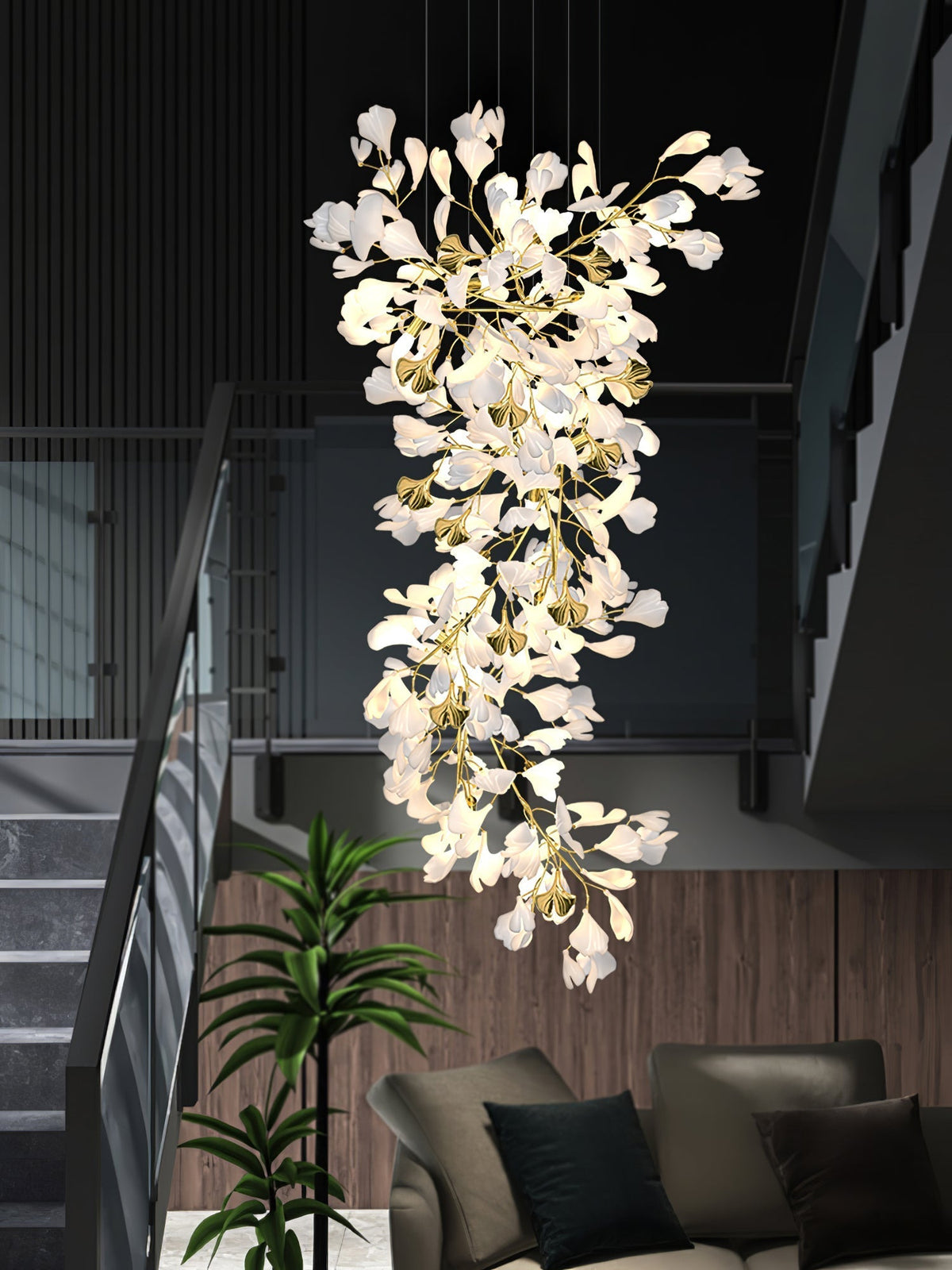 Calaena gingko-lysekrone