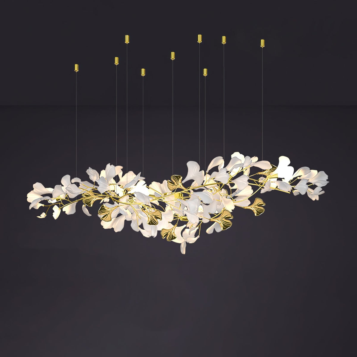 Calaena gingko-lysekrone