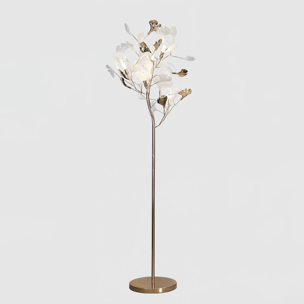 Ella Floor Lamp Gingko Ceramics