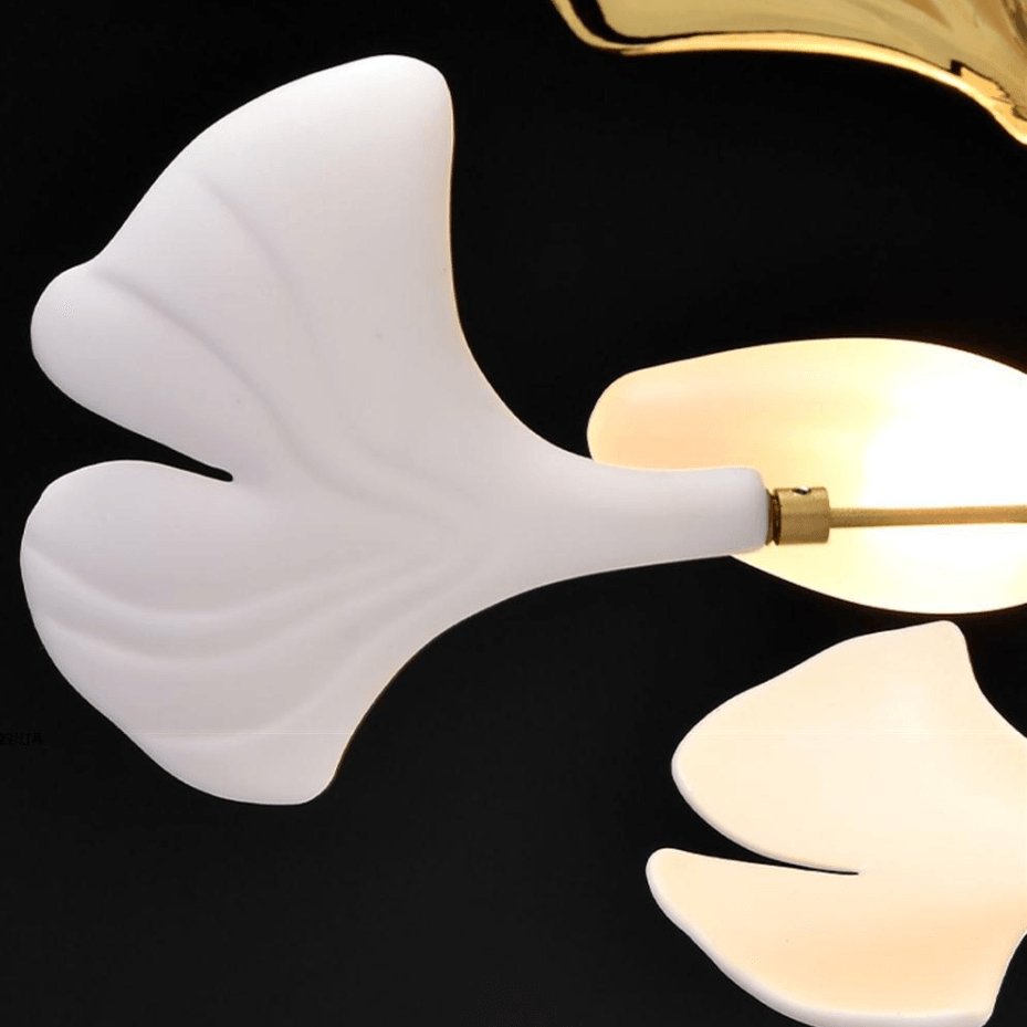 Candeeiro de teto de cerâmica combinado com ginkgo Cerivissa