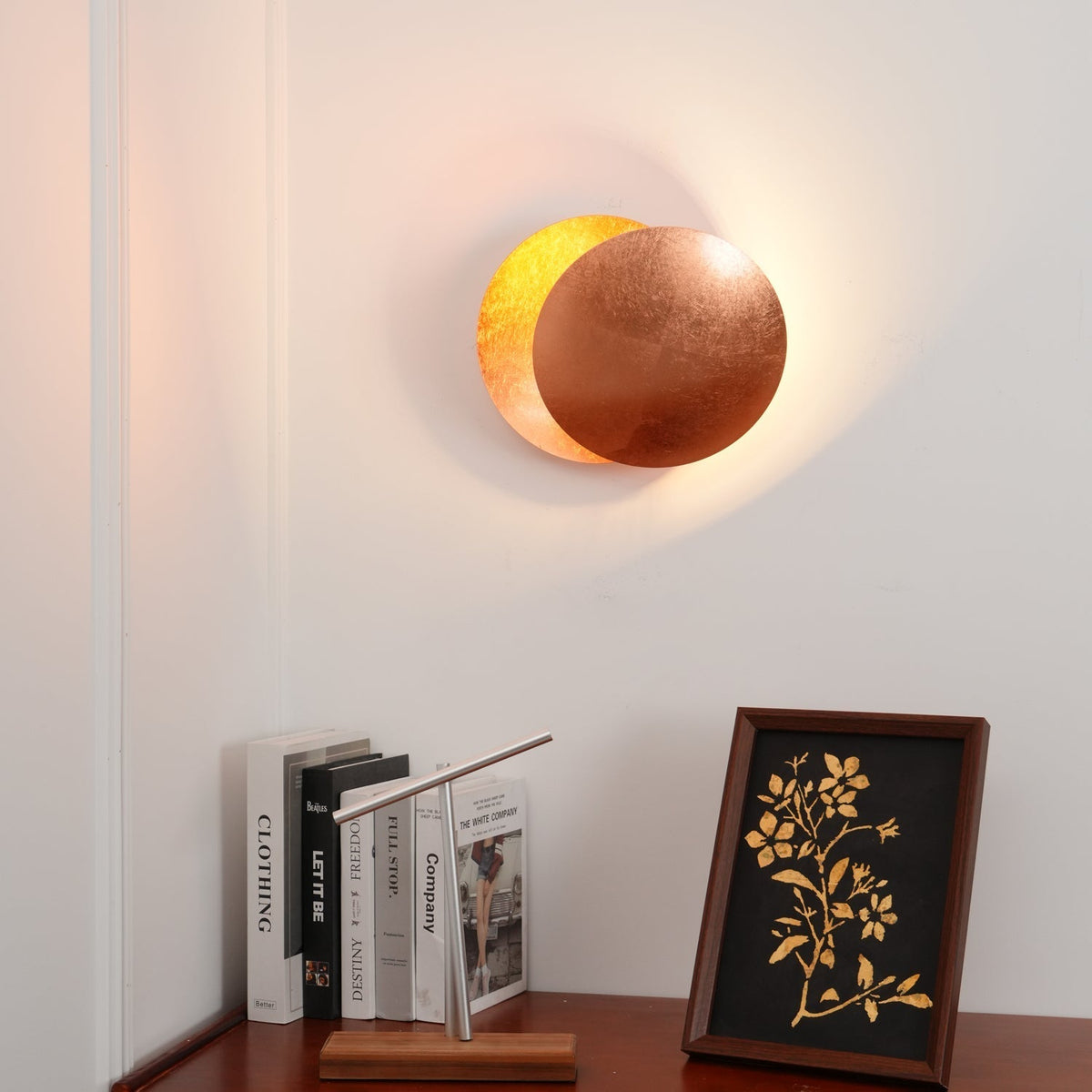 Candeeiro de parede artístico moderno e minimalista Fioris