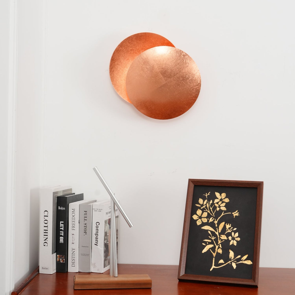 Candeeiro de parede artístico moderno e minimalista Fioris