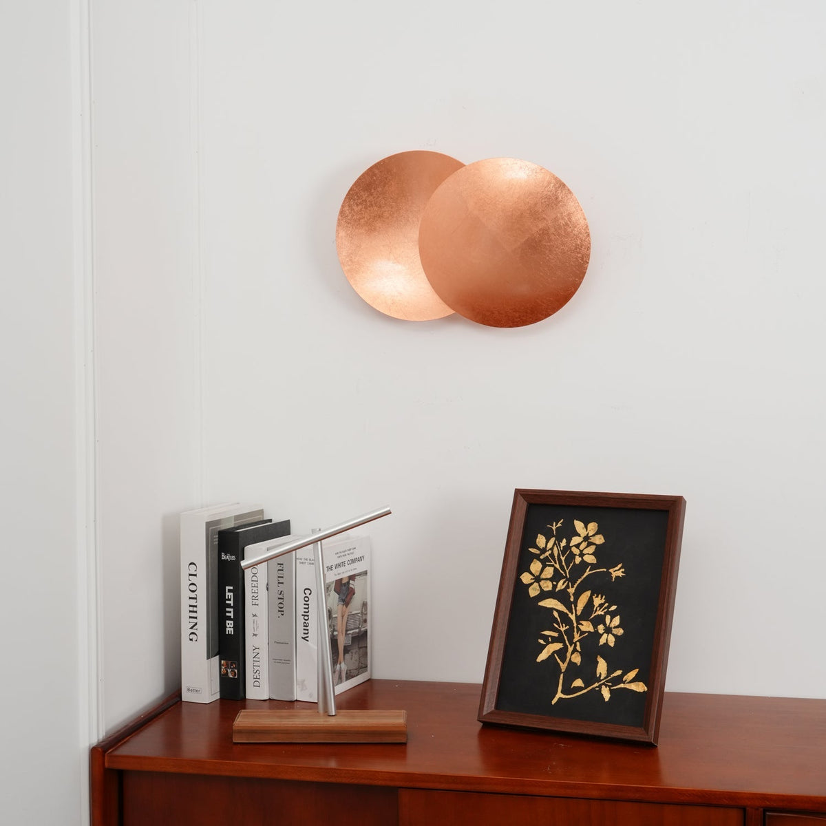 Candeeiro de parede artístico moderno e minimalista Fioris