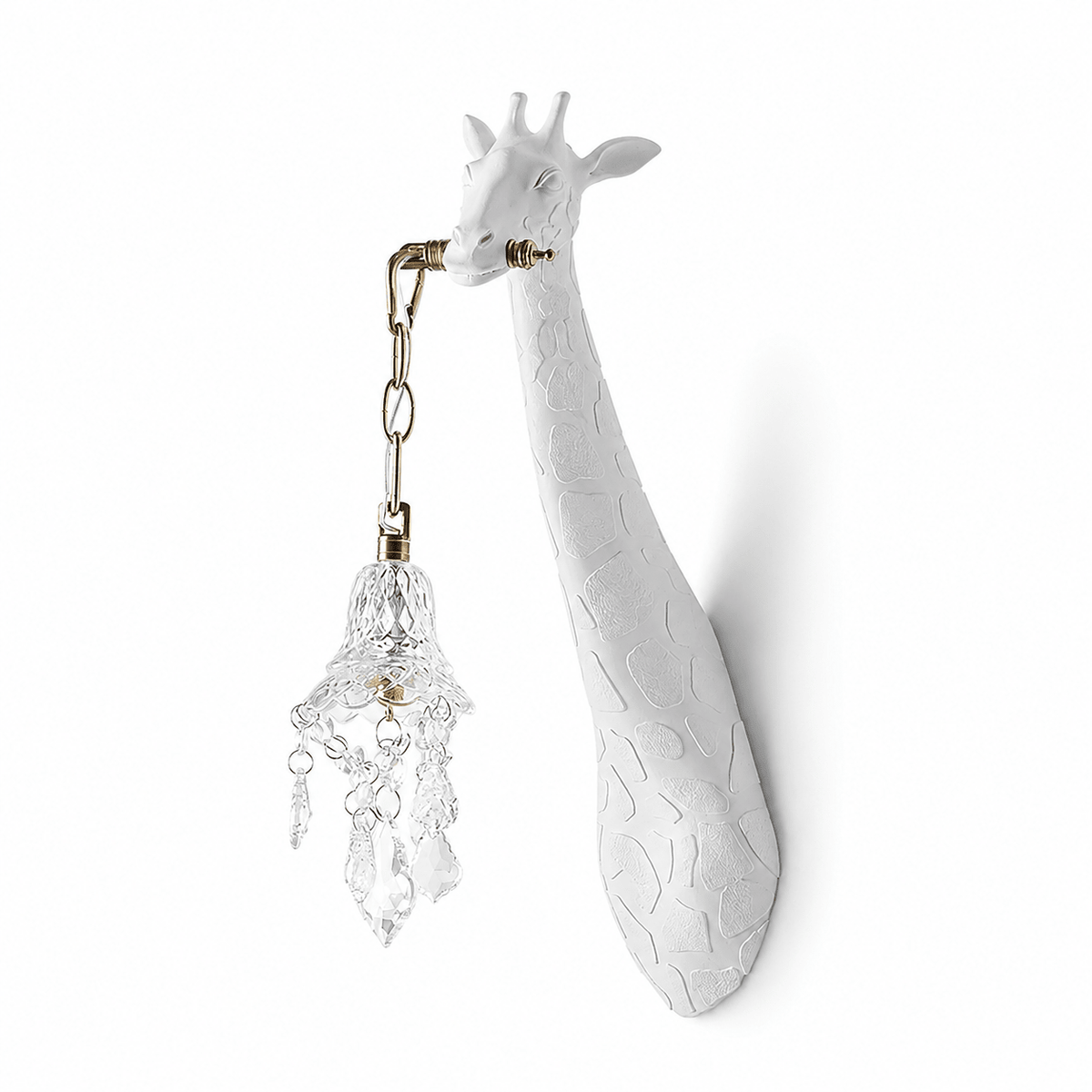 Giselle giraffkristallvägglampa