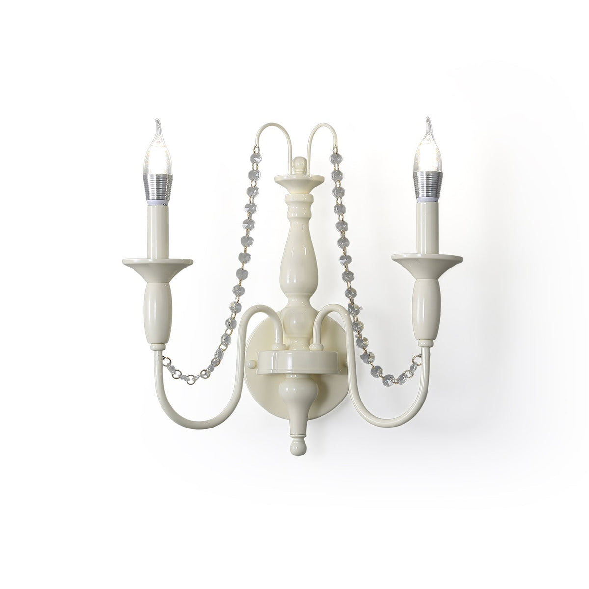 Vatalisra vintage industriell vägglampa i glas