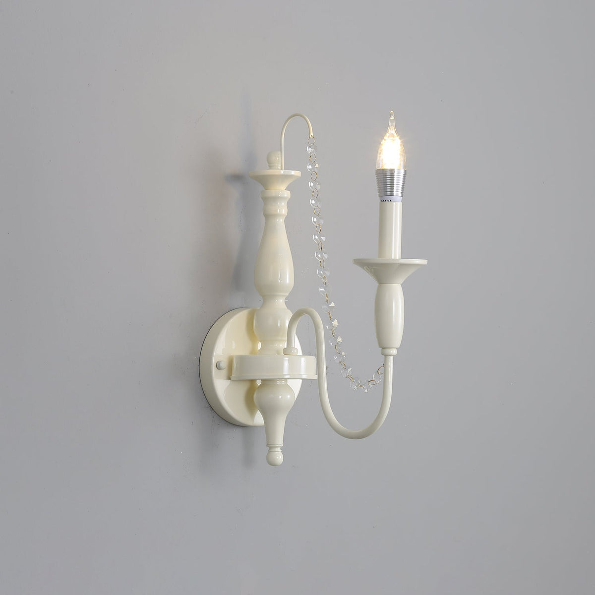 Vatalisra vintage industriell vägglampa i glas