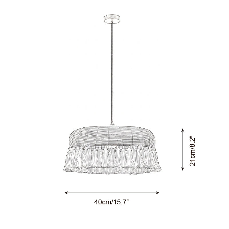 Tofsprydd pendellampa