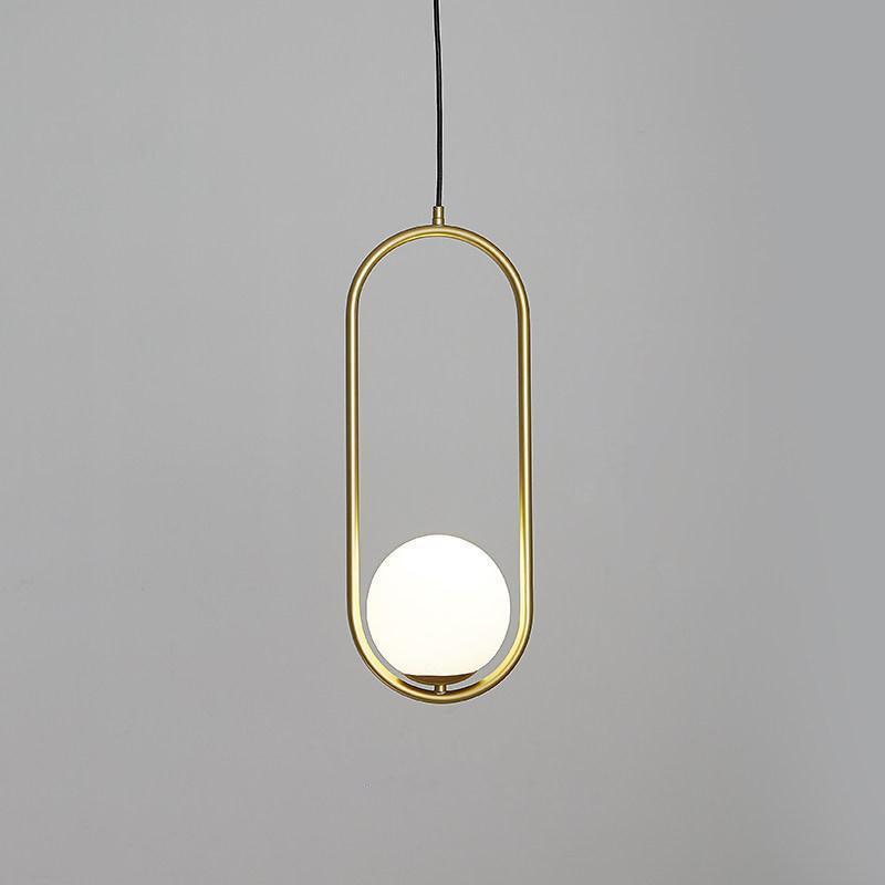 Sorveth moderne pendellampe i messing