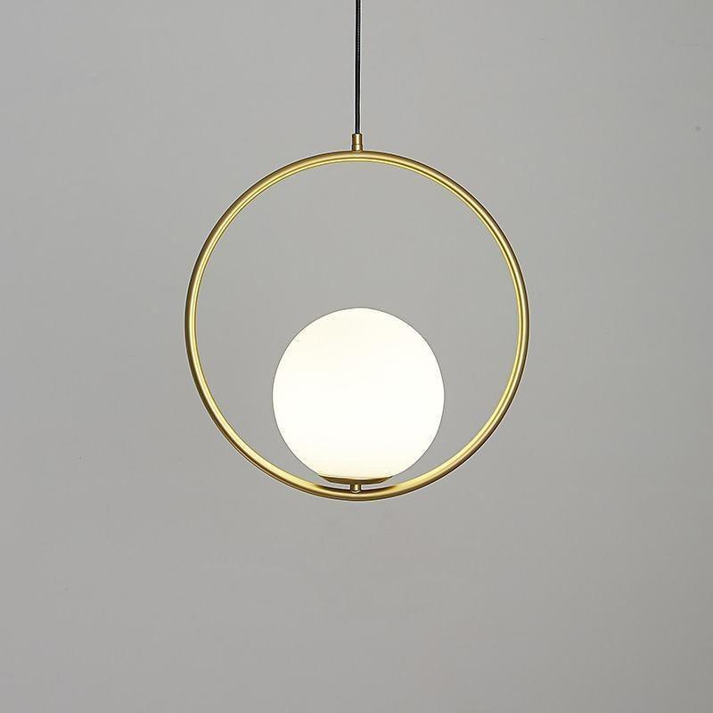 Sorveth moderne pendellampe i messing