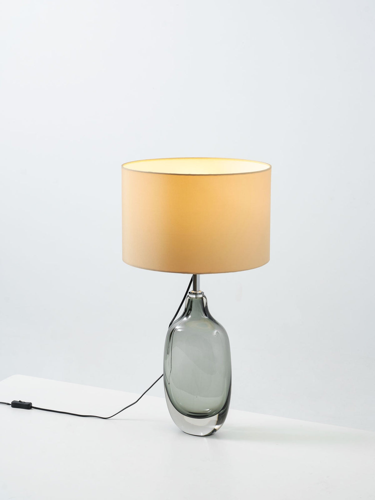 Candeeiro de mesa Someray em cristal vidrado