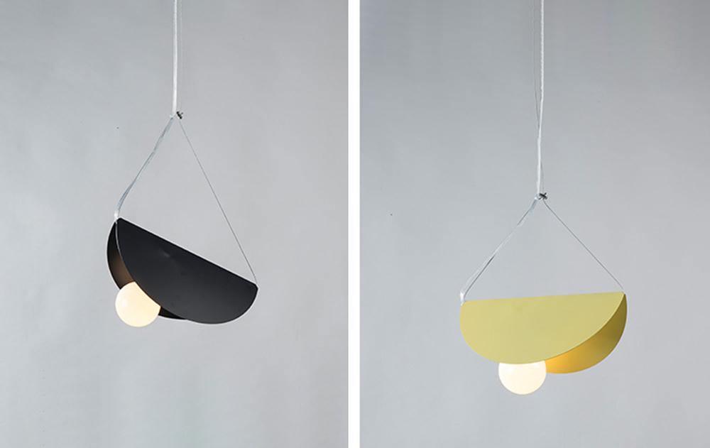 Candeeiro suspenso artístico premium Glider Halten