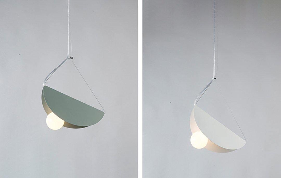 Candeeiro suspenso artístico premium Glider Halten