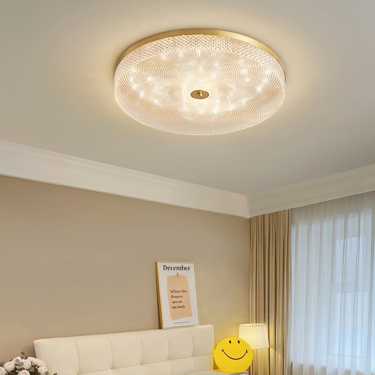 Ovelion moderne minimalistisk stribet loftslampe