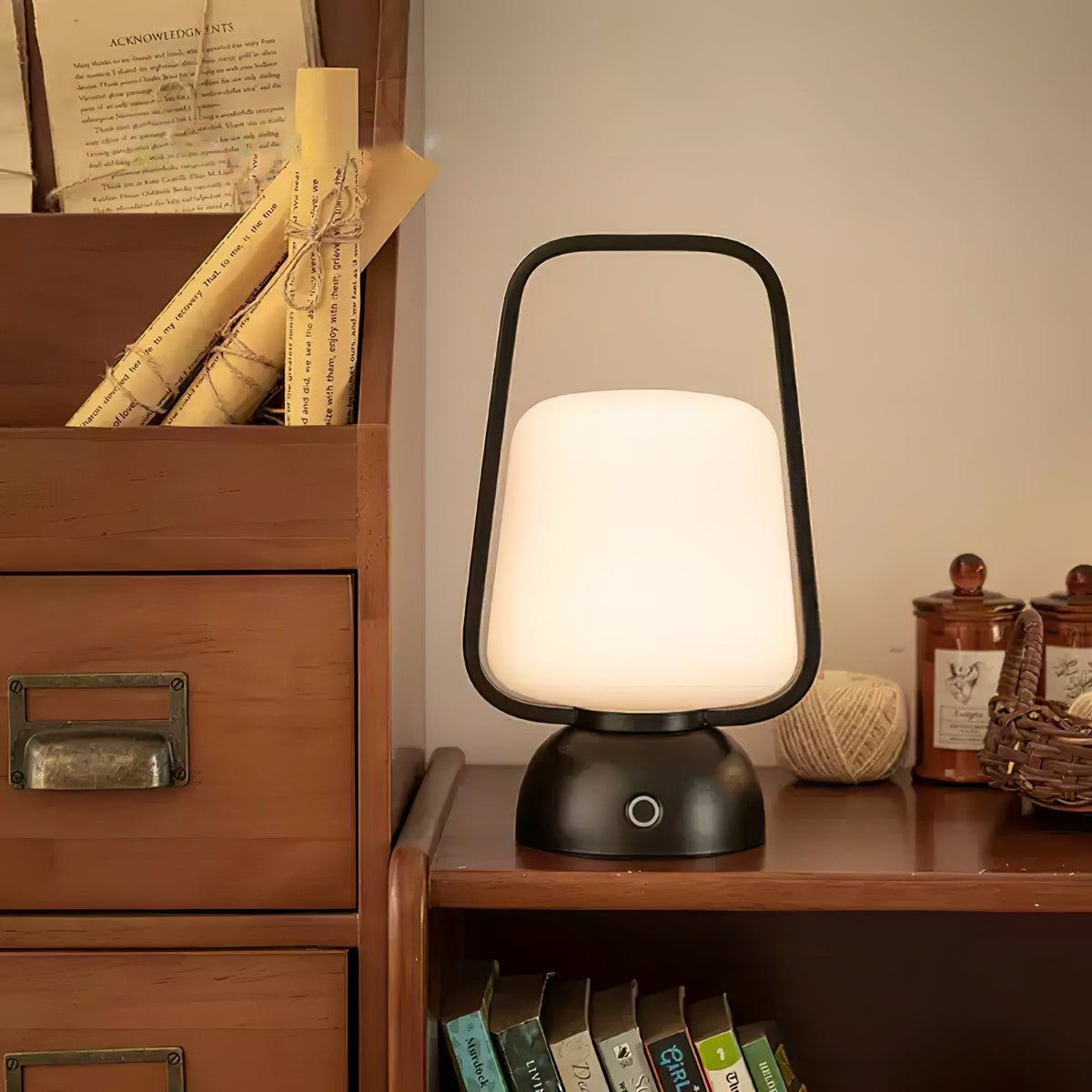 Candeeiro de mesa minimalista Aveniise
