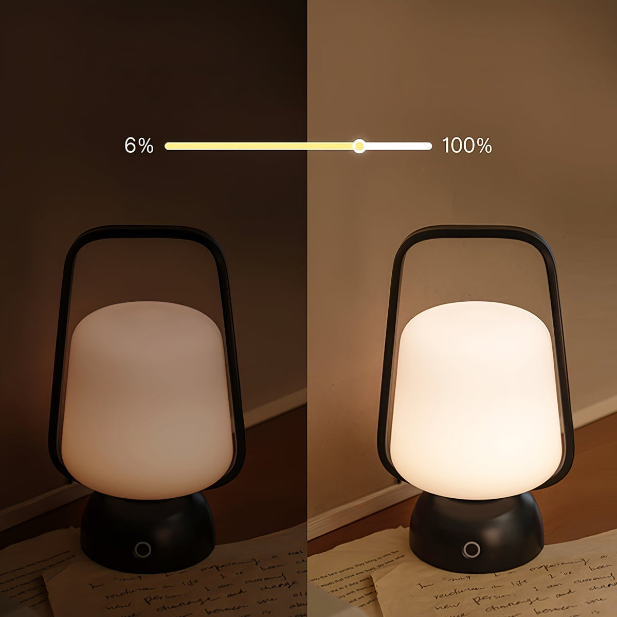 Candeeiro de mesa minimalista Aveniise