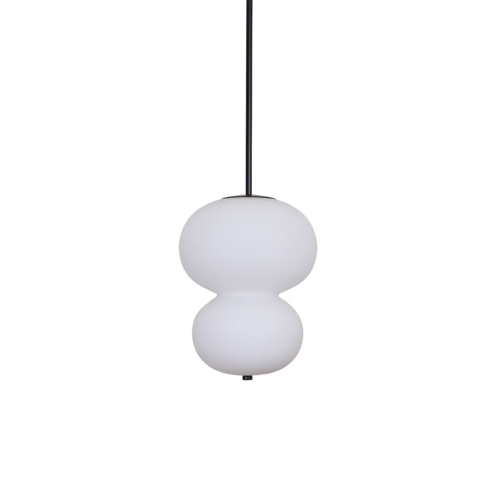 Xalt minimalistisk pendellampe i glas