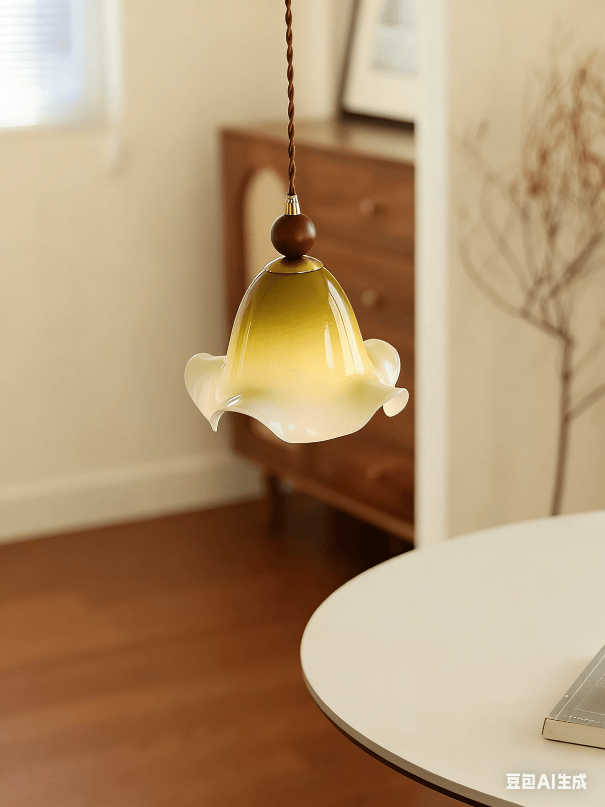 Candeeiro suspenso Velira Bloomfall
