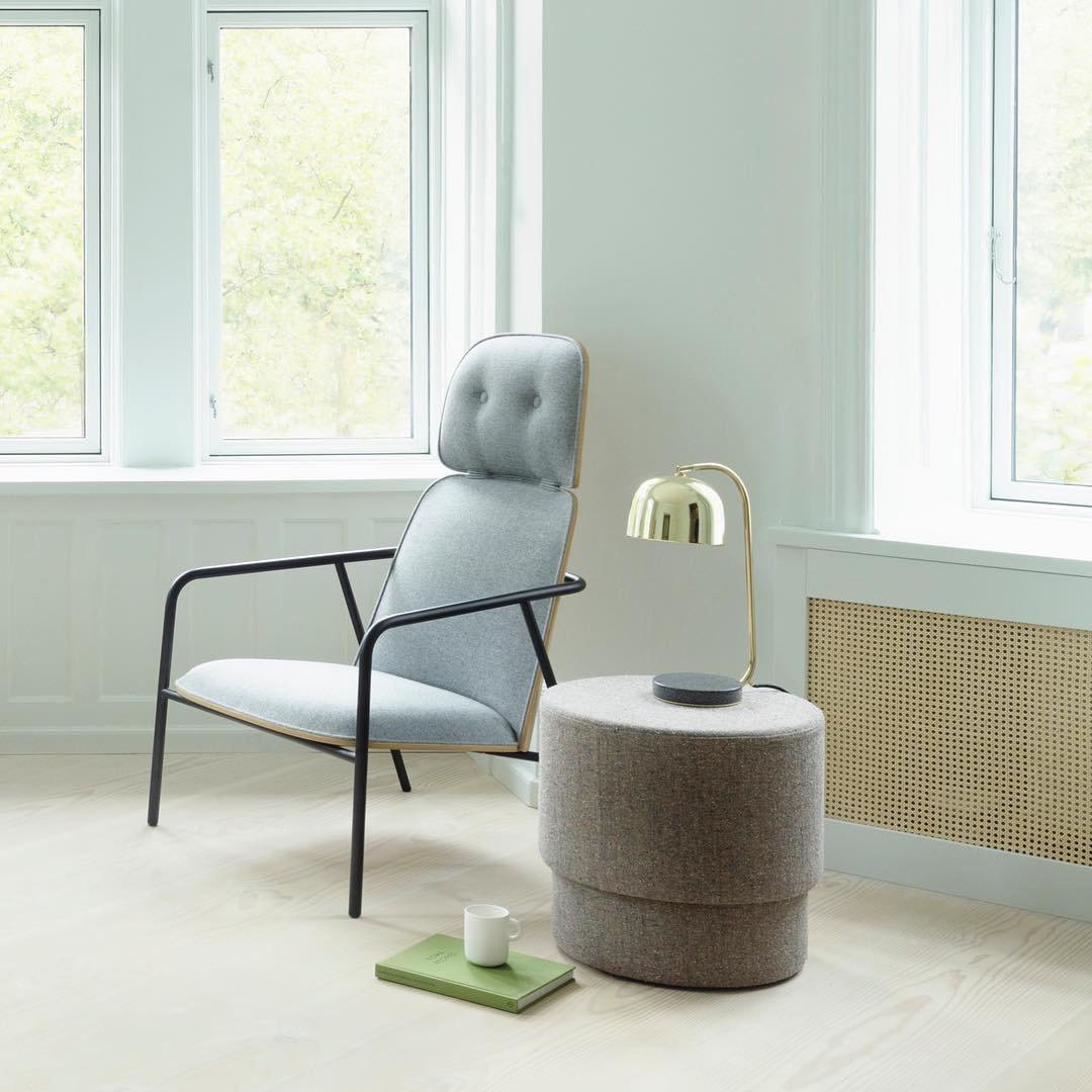Noroora minimalistisk bordslampa