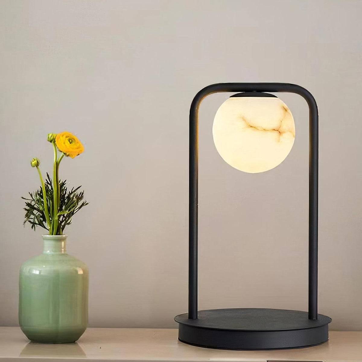 Ulrinus buet alabastbordlampe