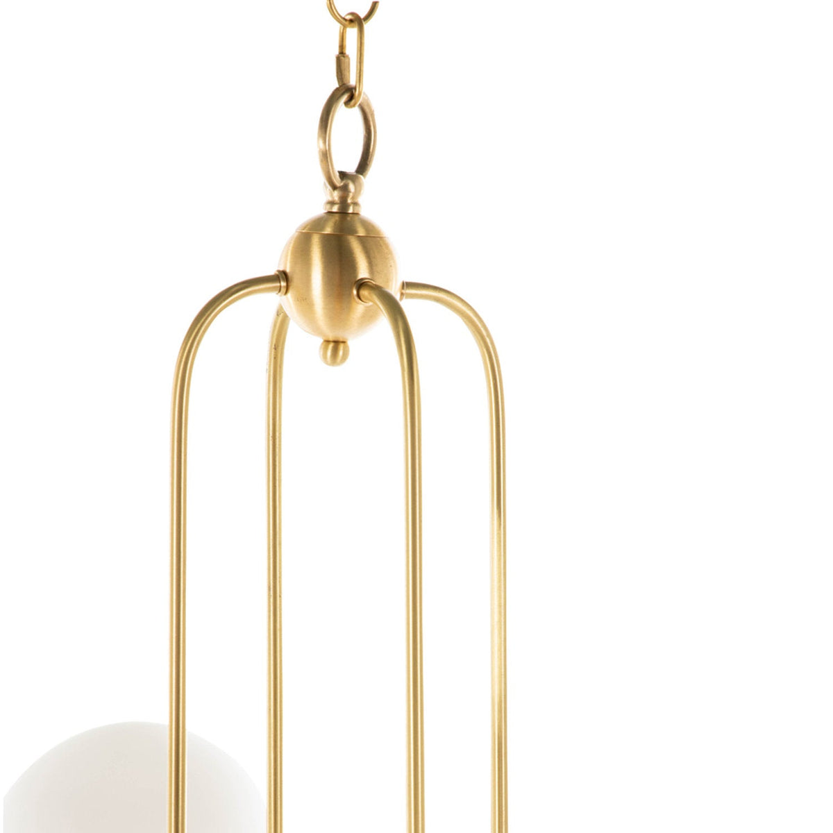 Candelabro minimalista moderno em vidro e metal Mjolkuvyi