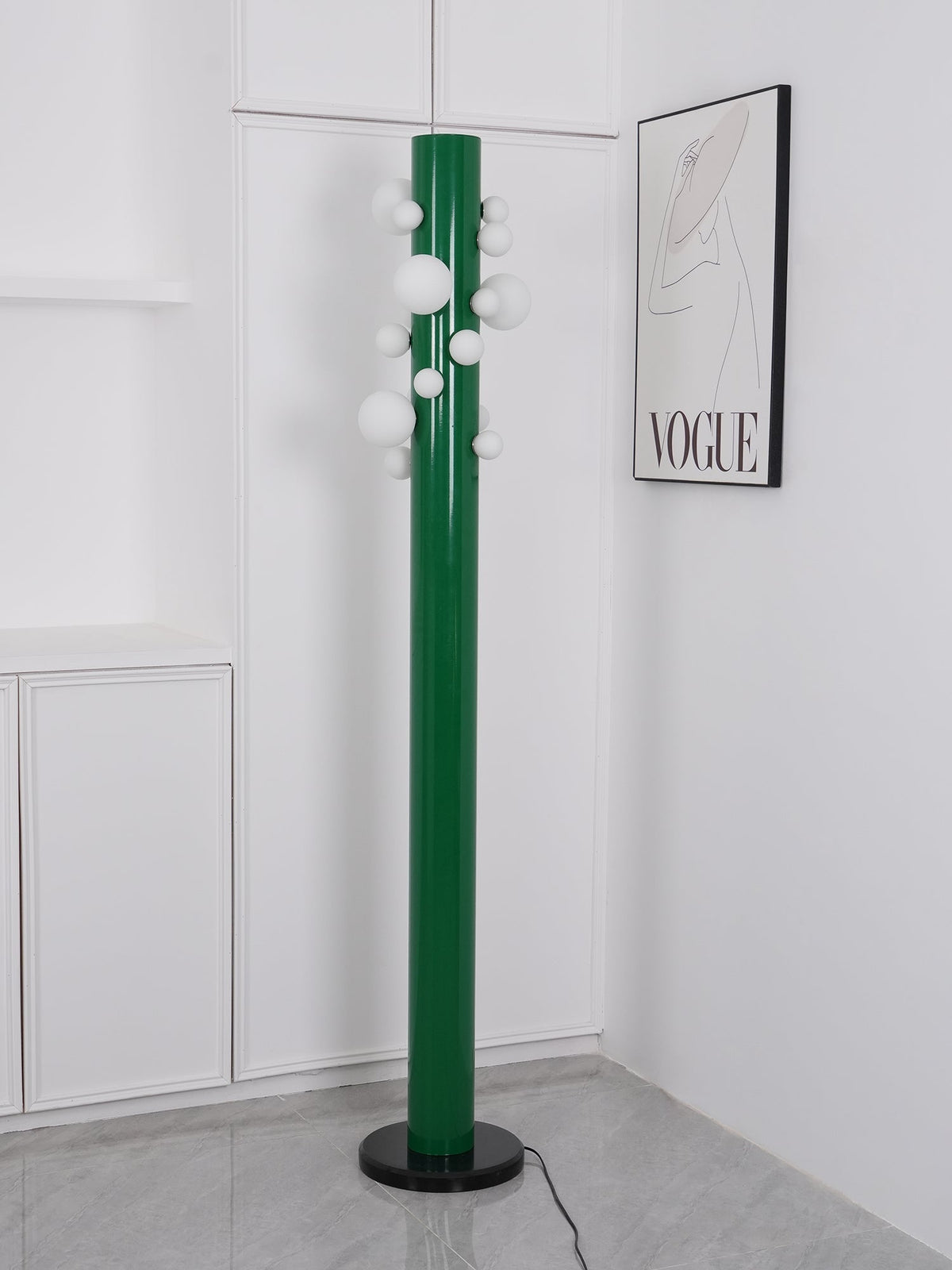Candeeiro de pé de mármore Ortaliel