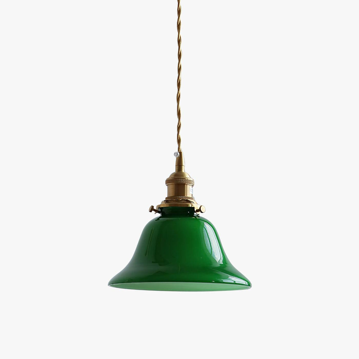 Jovanth retro-pendellampa i mässing