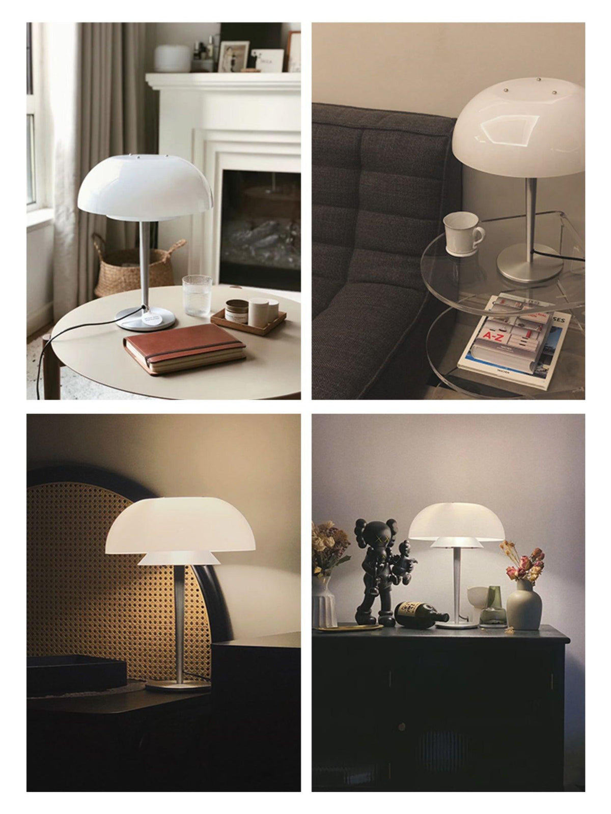 Nilten modern glasbordslampa