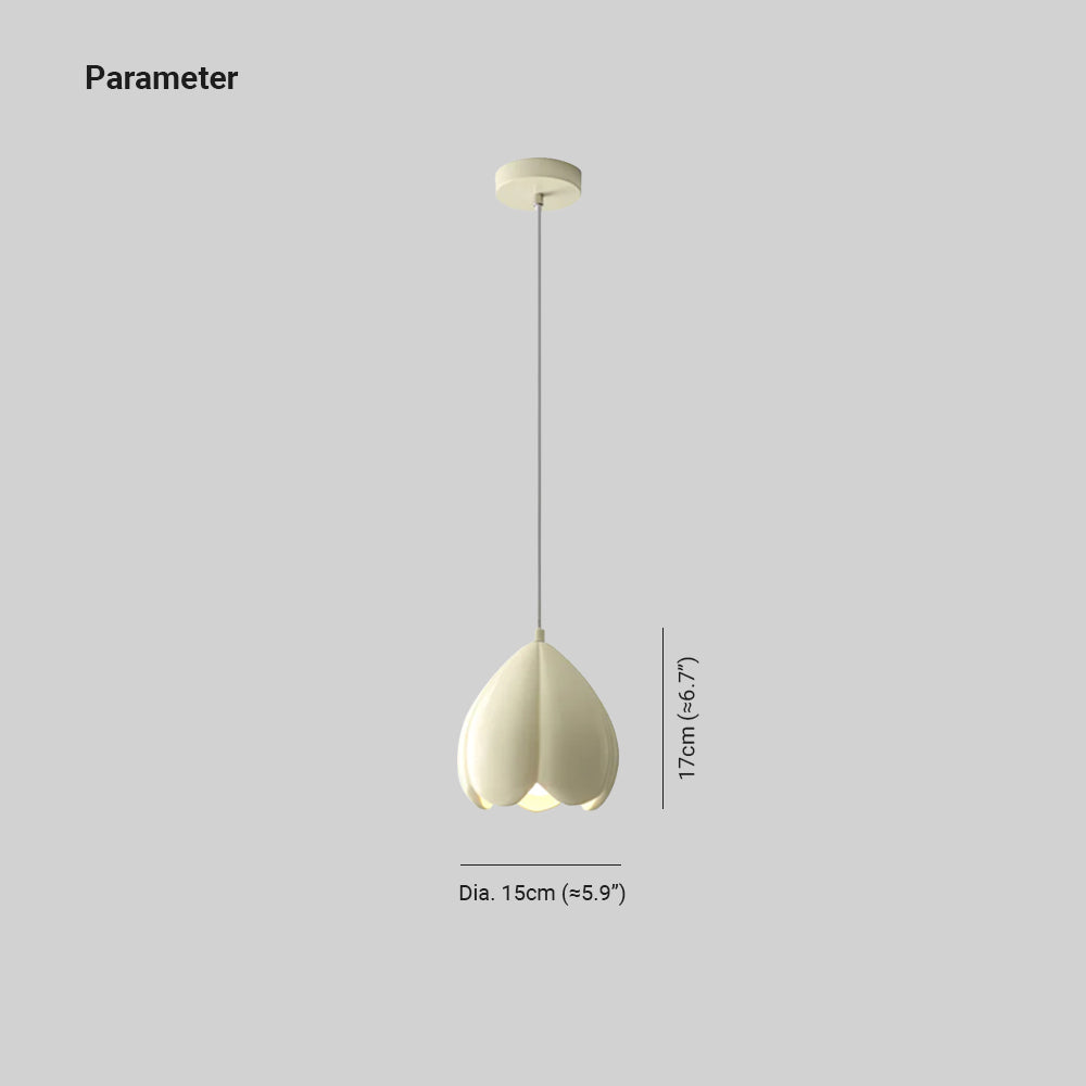 Ritta moderne LED-pendellampe i harpiks, stue