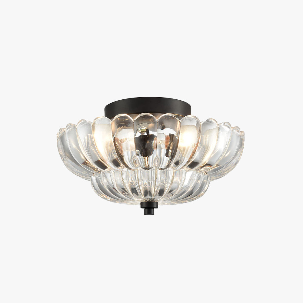 Arisha moderne paraplyformet loftslampe i glas