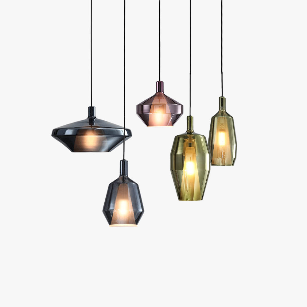 Valentina Modern Glass Pendant Light Living Room