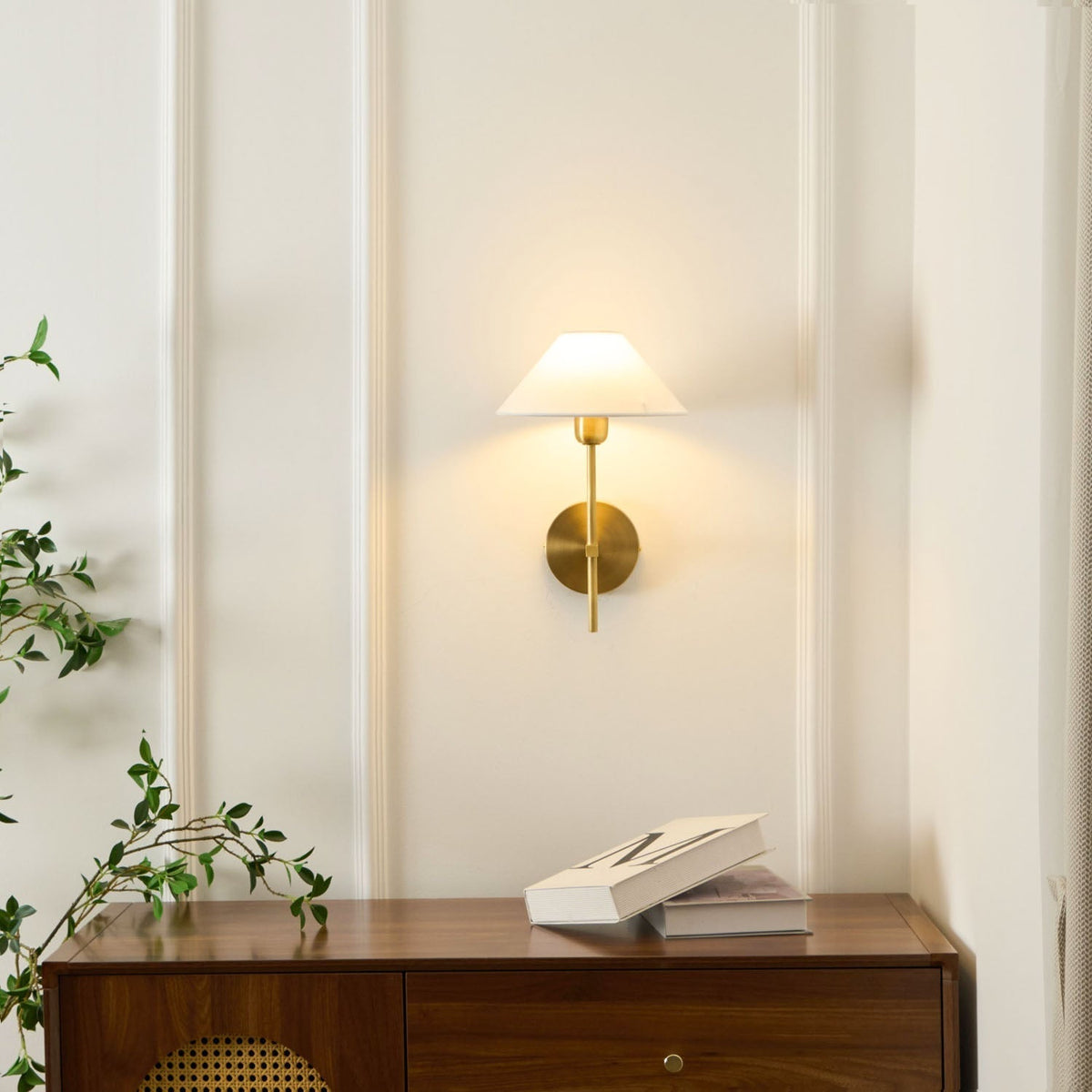 Genevieve Wall Lamp Fabric