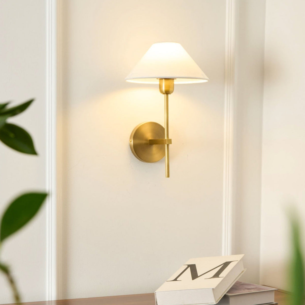Genevieve Wall Lamp Fabric