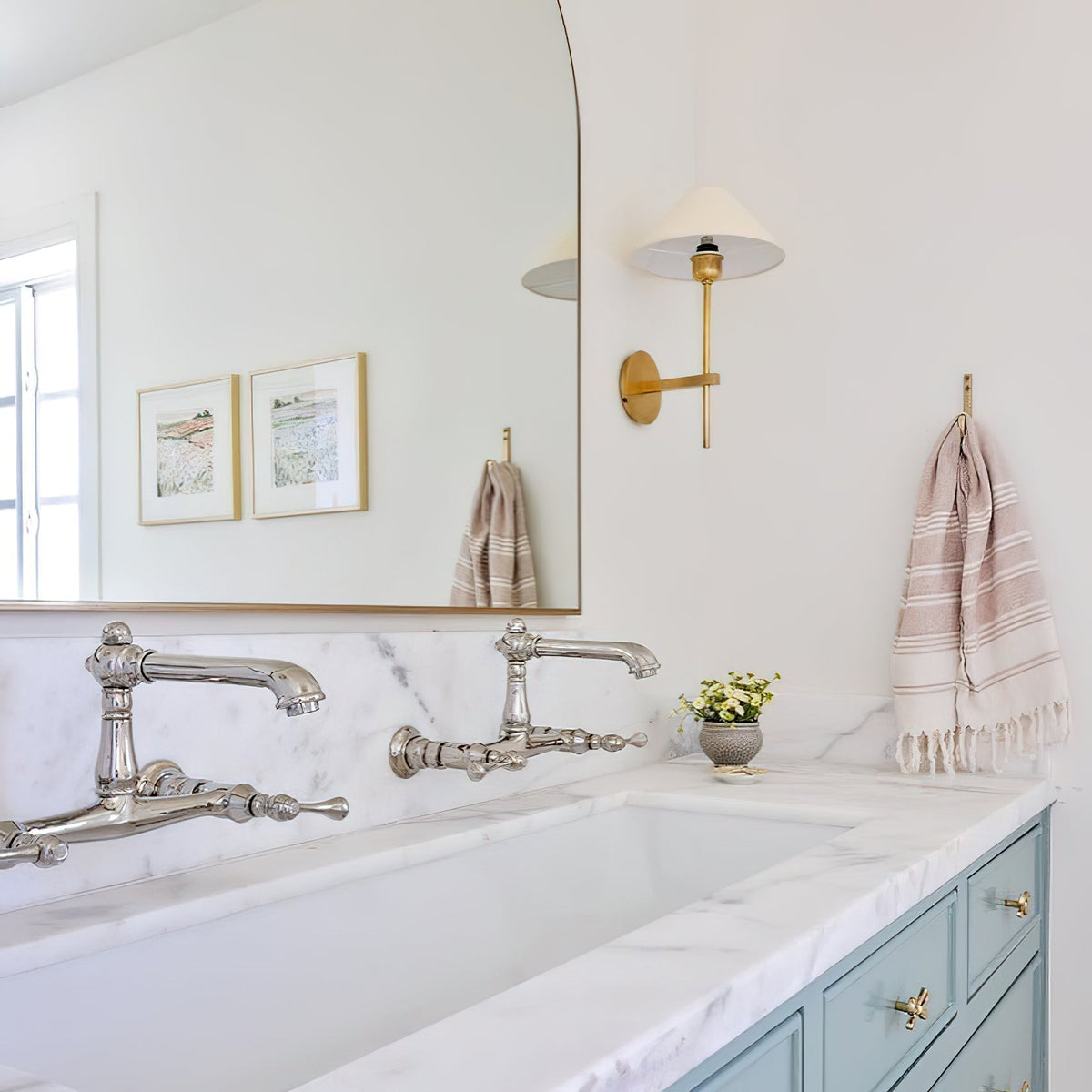Genevieve Wall Lamp Fabric